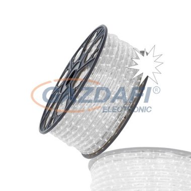 TRONIX 055-011 LED fénykábel/ fénytömlő, fehér, dimmelhető, 51m, IP44, villogó