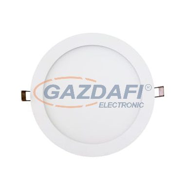 TRONIX 136-181 LED panel kerek süllyesztett   fehér  d= 173mm   10W   állítható színhőmérséklet   dimmelhető