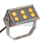 TRONIX 146-026 LED fényvető, 18W, sárga, IP65