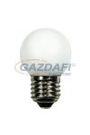 TRONIX 165-031 SMD LED fényforrás, E27, 1W, 6000K, IP44, törésmentes PVC búra