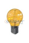 TRONIX 175-786 Filament LED fényforrás, G45, 2W, sárga