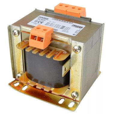 TRACON TVTR-300-D Normál, egyfázisú kistranszformátor 230V / 24-42-110V, max.300 VA