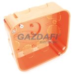   UNIVOLT 021199 HWAK 100 gypsum board junction box: orange 107 x 107 x 52 mm