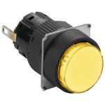   SCHNEIDER XB6EAV5JP Világító jelzőlámpa d = 16 mm, kerek, LED, sárga 12 V DC, IP65