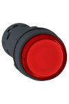 SCHNEIDER XB7NW34M2 világító nyomógomb - LED - visszaálló -1NC - piros - 230v