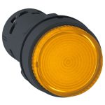   SCHNEIDER XB7NW35B1 világító nyomógomb - LED - visszaálló -1NO - narancssárga - 24V