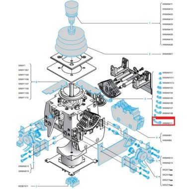 SCHNEIDER XKMA9111 Bütyök mesterkapcsolóhoz