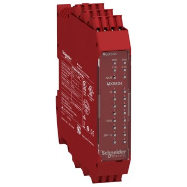 SCHNEIDER XPSMCMMX0804G Bővítő modul 8 input, 4 output, rugós