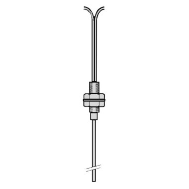 SCHNEIDER XUFN01331 Optikai szál, tárgyreflexiós, M4/L=90mm, érzékelési táv.: 18mm