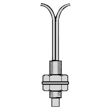 SCHNEIDER XUFN05321 Optikai szál, tárgyreflexiós, M6, érzékelési táv.: 70mm