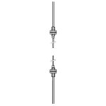   SCHNEIDER XUFN12311 Optikai szál, fénysorompós, M4/L=90mm, érzékelési táv.: 180mm