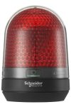 SCHNEIDER XVR3B04 Multifunkciós forgó jelzőegység, LED, 100mm, IP65, piros, 12-24 VAC/DC