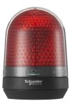 SCHNEIDER XVR3E04 Multifunkciós forgó jelzőegység, LED, 100mm, IP65, piros, 48VDC