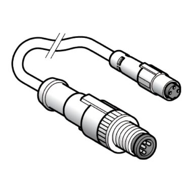 SCHNEIDER XZCR1511040A1 Kábel dugaszol. csatlakozókkal