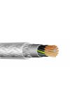 YSLYQY-Jz 3x0,5mm2 Cablu comanda flexibil cu protecție din oțel PVC transparent 300 / 500V