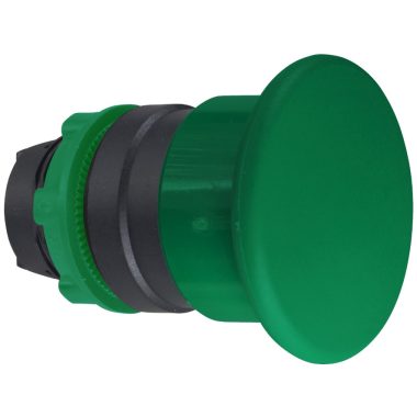 SCHNEIDER ZB5AC3 Gomba nyomogombfej, átm:40mm zöld