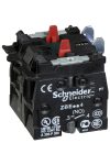 SCHNEIDER ZBE504 Harmony XB4/XB5 érintkező blokk, 2NC, nagyteljesítményű, 10A, csavaros csatlakozó