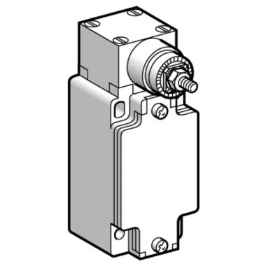 SCHNEIDER ZCKJ404H29 Forgófejes végálláskapcsoló test, ZCKJ, 2C/O, M20