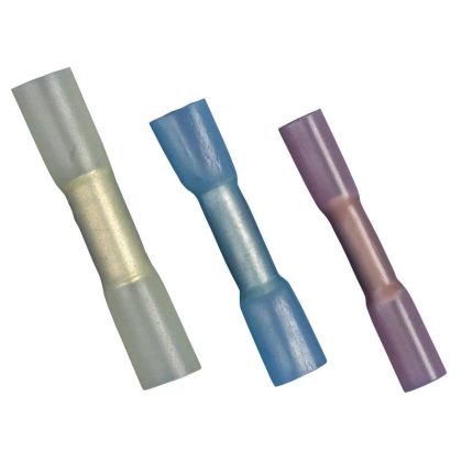   TRACON ZSTHK Zsugorodó szigetelésű toldóhüvely, elektrolitréz, kék 2,5mm2, (L=36,6mm, d1=2,4mm), PO, 100 db/csomag