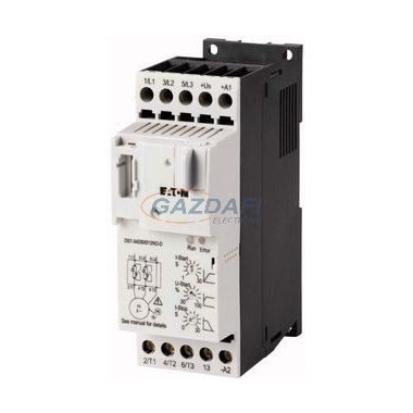 EATON 134943 DS7-34DSX004N0-D Lágyindító, SmartWire-DT, 4 A, 1,5 kW