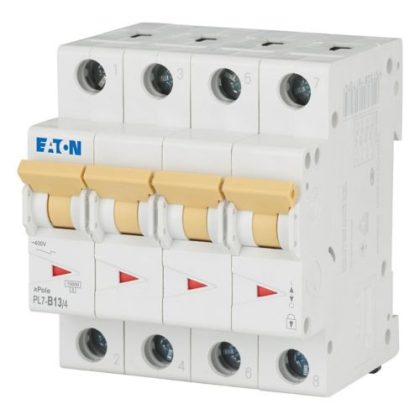 EATON 165149 PL7-B13/4 Kismegszakító, 10kA 4pól.