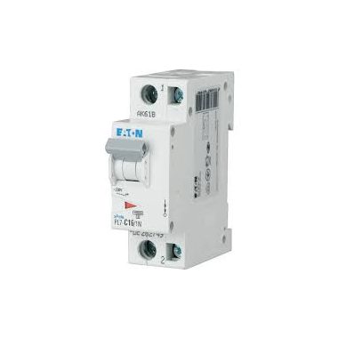 EATON 165230 PL7-C1/1N Kismegszakító, 10kA 1pól.+null