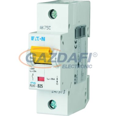 EATON 247973 PLHT-B25 Kismegszakító, 25kA 1pól.