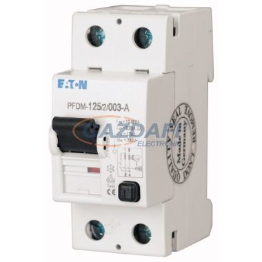 EATON 249031 PFDM-125/2/003 Comutator de protecție de curent 10kA 2 poli.