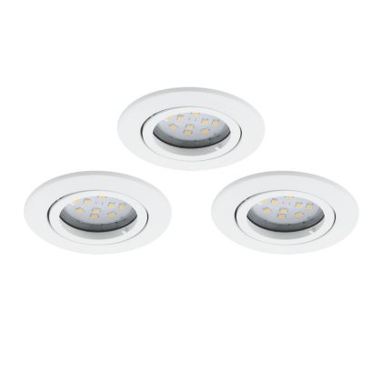 EGLO 31683 Led beépíthető szpot GU10 3x5W fehér