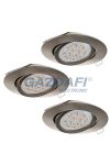 EGLO 31689 Led beépíthető szpot GU10 3x5W mnikkel