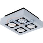 EGLO 91355 LED-es fali/ mennyezeti GU10 4x3W alu Loke1