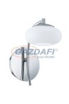 EGLO 91754 LED-es fali 1x6W króm/opál Aleandro