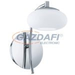 EGLO 91754 LED-es fali 1x6W króm/opál Aleandro