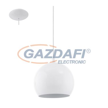 EGLO 94246 Led-es függeszték GU10 1x3,3W fehér Petto1