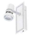 EGLO 94282 Led faliGU10 1x3,3Wfeh/kr/kristBonares