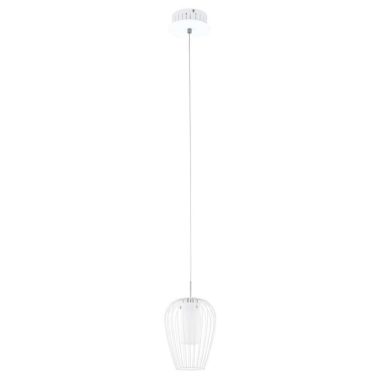 EGLO 94338 Led-es függ.1x6Wfehér/króm 16cmVencino