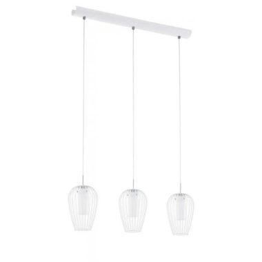 EGLO 94339 Led-esfüggeszték 3x6Wfehér/krómVencino