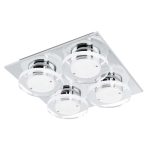 EGLO 94486 Led-es mennyezeti 4x4,5W króm/átl. Cisterno