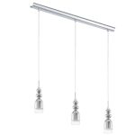 EGLO 95556 LED függeszték GU10 3x3,3WkrómBolanos