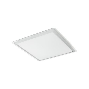 EGLO 95681 LED mennyezeti 24W 43x43cm fehér/ezüst Competa1