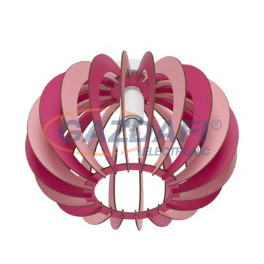 EGLO 95952 mennyezeti E27 1x60W rózsaszín Fabella