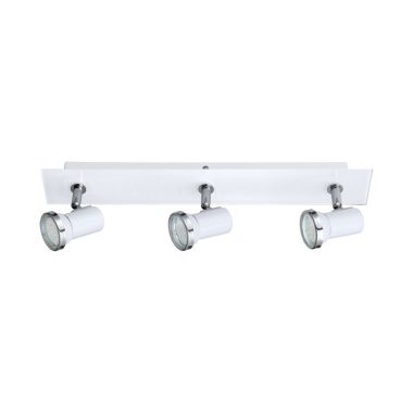 EGLO 95994 LED fali GU10 3x3,3W fehér/króm IP44 Tamara