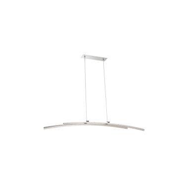 EGLO 96096 LED függeszték 21W 96cm króm/átlátszó Pertini