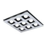 EGLO 96535 LED menny 9x3,3W króm/fekete Bellamonte