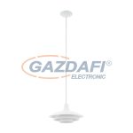 EGLO 96875 Függeszték E27 1x60W fehér Almozar