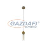 EGLO 96944 LED függeszték E27 1x4W tölgy/nikkel Zacharo1