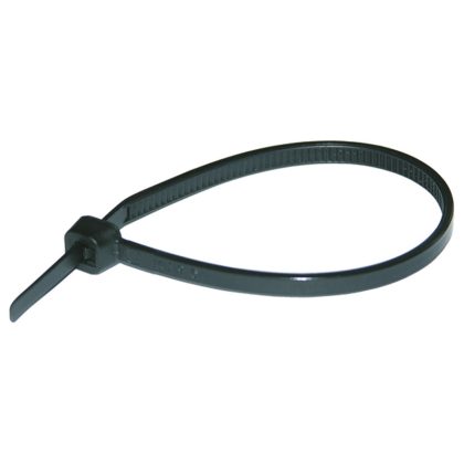   HAUPA 262968 Kábelkötegelő “UVplus” fekete polyamid 290x 7.6 mm 100db/csomag