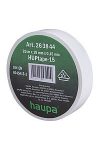 HAUPA 263844 Szigetelőszalag PVC fehér 19 mm x 20 m