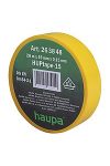 HAUPA 263848 Szigetelőszalag PVC sárga 19 mm x 20 m