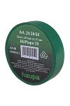 HAUPA 263856 Szigetelőszalag PVC zöld 19 mm x 20 m